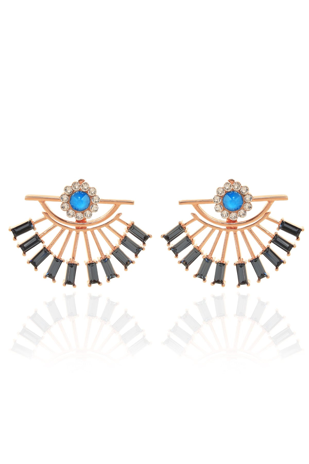 Buy Evil Eye Earrings For Women Online at ScrollnShops